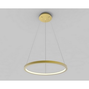 Изображение товара Подвесной светильник светодиодный Italline IT013-6028 gold 3000K кольцо