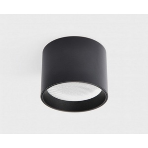 Изображение товара Накладной светильник светодиодный круглый IP44 Italline IT02-007 black 3000K