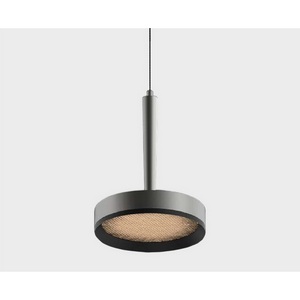 Изображение товара Подвесной светильник светодиодный Italline IT02-025 dark silver 3000K+IT02-024 black