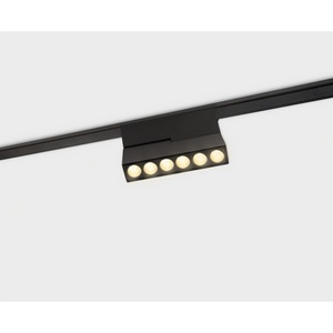 Изображение товара Трековый светильник LED магнитный 10W 48V Italline IT09-9014 black 3000K