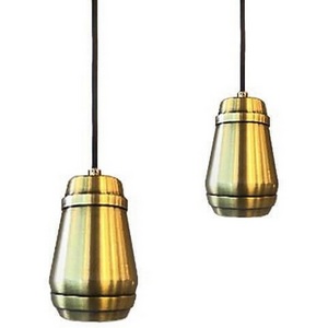Изображение товара Подвесной светильник в виде вазы Italline Leo SP 6264 brass