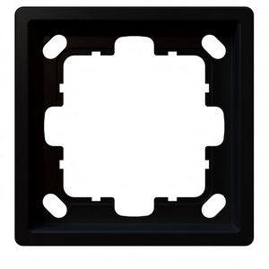 Изображение товара Рамка на 1 пост (черный матовый) Jasmart FD FD1001PBM