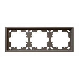 Изображение товара Рамка на 3 поста (тауп soft touch) Jasmart FD FD1003PTM