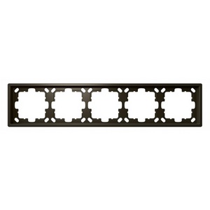 Изображение товара Рамка на 5 постов (бронза) Jasmart FD FD1005BR