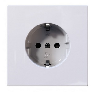 Изображение товара Розетка со шторками (белый глянцевый) Jasmart FD FD5501W