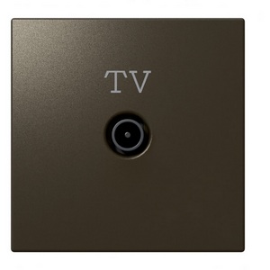 Изображение товара ТВ-розетка оконечная (бронза) Jasmart FD FD6001BR