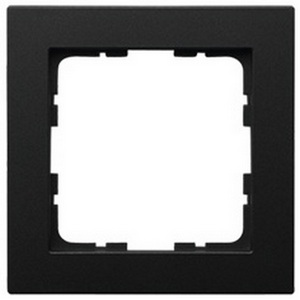 Изображение товара Рамка на 1 пост (черный матовый) Jasmart G-Classic G1001PB