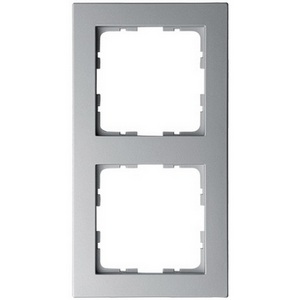 Изображение товара Рамка на 2 поста (алюминий) Jasmart G-Classic G1002S