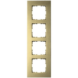 Изображение товара Рамка на 4 поста (алюминий шампань) Jasmart G-Metal G1004AG