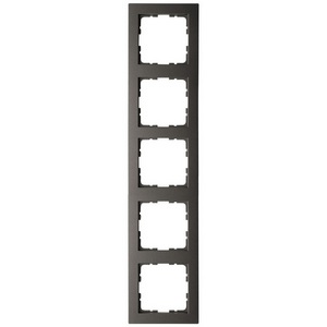 Изображение товара Рамка на 5 постов (мокко) Jasmart G-Classic G1005Z