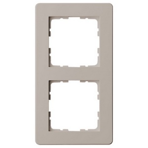 Изображение товара Рамка на 2 поста (тауп soft touch) Jasmart G-Flex G1102T