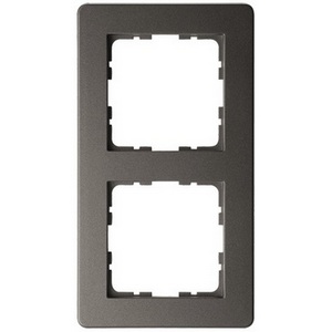 Изображение товара Рамка на 2 поста (мокко) Jasmart G-Flex G1102Z