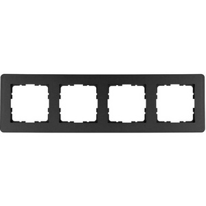 Изображение товара Рамка на 4 поста (антрацит) Jasmart G-Flex G1104B