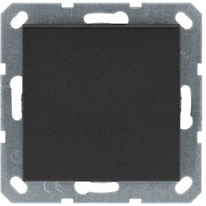 Изображение товара Выключатель одноклавишный проходной (антрацит) Jasmart G-Classic G3012B
