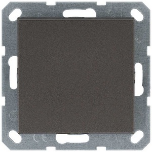Изображение товара Выключатель одноклавишный проходной (мокко) Jasmart G-Classic G3012Z