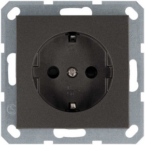 Изображение товара Розетка со шторками (мокко) Jasmart G-Classic G5501Z