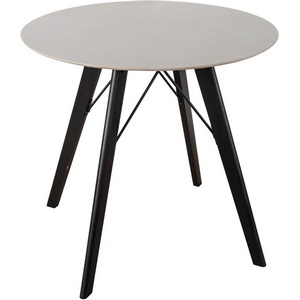 Изображение товара Стол обеденный обеденный JET CERAMIC d-80 (Дерево бук, Венге) CA Wenge Ardesia 80x80 (круглая столешница)