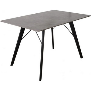 Изображение товара Стол обеденный обеденный JET CERAMIC прямоугольный 120*80 (Дерево бук, Венге) FF Wenge Pietra di luna 80х120 (прямоугольная столешница)