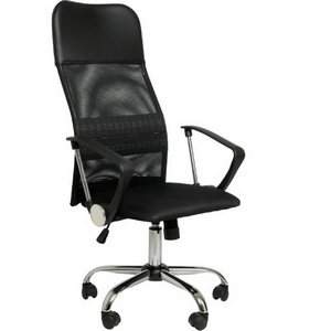 Изображение товара Кресло King Style "Kingstyle Fir GTP CH" арт.РМК 001.690,DMS крестовина хром ткань сетка ткань TW черный/черный