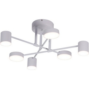 Изображение товара Люстра led подвесная диммируемая на штанге Kink Light Мекли 07649-6D,01(4000K) белый Led 3*12W+3*16W с пультом ДУ