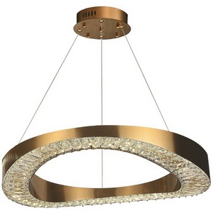 Изображение товара Подвесной светодиодный светильник Kink Light Тауна 07676-80,20 бронза кольцо