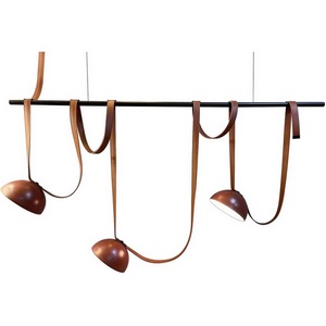 Изображение товара Подвесной светодиодный светильник Kink Light Монт 07683-3AS,04 коричневый