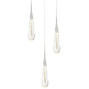 Изображение товара Люстра led подвесная с 3 лампочками светодиодный Kink Light Гутта 07861-3AS,02