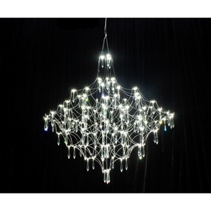 Изображение товара Подвесная люстра led подвесная диммируемая Kink Light Галанта 07881-60,02(21) хром Led 34*0,5W (3000-6000K) с пультом ДУ