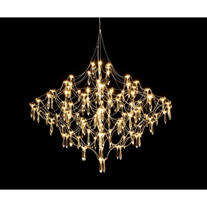 Изображение товара Подвесная люстра диммируемая Kink Light Галанта 07881-80,33(21) золото Led 66*0,5W с пультом ДУ