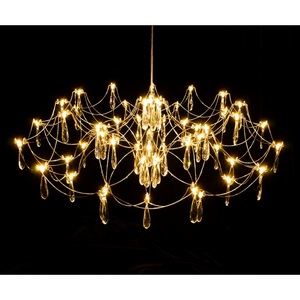 Изображение товара Подвесная люстра led подвесная диммируемая с пультом ДУ Kink Light Галанта 07889-80,33(21)