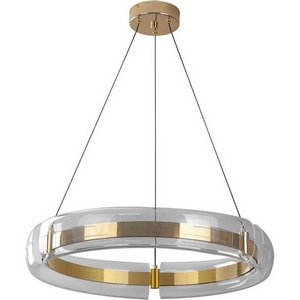 Изображение товара Светильник подвесной LED диммируемый с ПДУ Kink Light Риколь 08001-70,33 кольцо