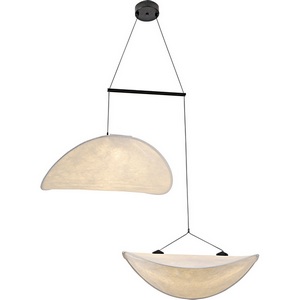 Изображение товара Подвесной светильник Kink Light Брами 08022-60+60,01 белый Led 36W