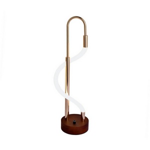 Изображение товара Настольная лампа светодиодная с гибким неоном Kink Light Далия 08040-T,33