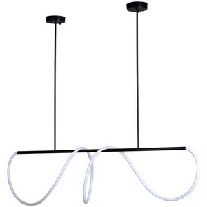 Изображение товара Люстра led для спальни на штанге с гибким неоном Kink Light Далия 08041-150,19(4000K)