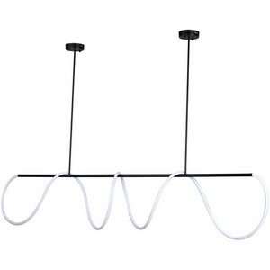 Изображение товара Люстра led для спальни на штанге с гибким неоном Kink Light Далия 08041-200,19(4000K)