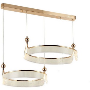 Изображение товара Подвесной светодиодный светильник Kink Light Риваль 08045-80+60,37 франц. золото кольцо