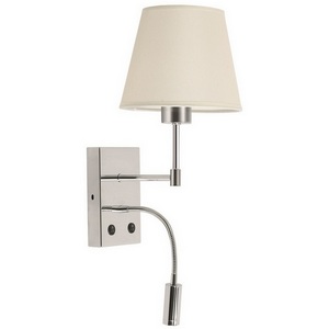 Изображение товара Бра для чтения хром/белый Kink Light Вертолет 08084-2,02