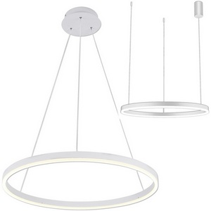 Изображение товара Потолочный светильник подвесной белый 08214,01A (4000K) Kink Light Тор 08214,01A(4000K) кольцо