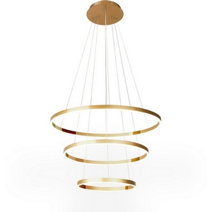 Изображение товара Подвесной светильник светодиодный диммируемый с пультом Kink Light Тор 08223,36A кольцо