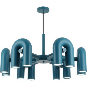 Изображение товара Подвесная люстра светодиодная Kink Light Канти 08465-6,07 лазурный