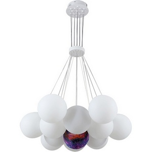 Изображение товара Подвесной светильник Kink Light Алди 08475-13,01 белый E27 13*5W шарики