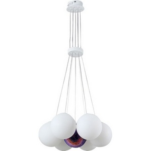 Изображение товара Подвесной светильник Kink Light Алди 08475-7,01 белый E27 7*5W шарики