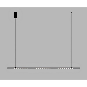 Изображение товара Подвесной линейный светильник LED димм. Kink Light Магни 08557-150L,19 черный с пультом ДУ (Умный дом)