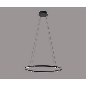 Изображение товара Подвесной светильник LED диммируемый Kink Light Магни 08557-60,19 черный 24W с пультом ДУ кольцо