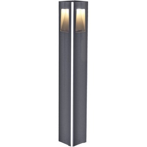 Изображение товара Наземный уличный светильник IP65 Kink Light Крисми 09210-F(220V),16(10) серый, с декоративной розовой подсветкой 220V Led 4*3W