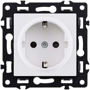 Изображение товара Розетка штепсельная SCHUKO 16A/250 В белый Kollinger Asthetik AS-014WH