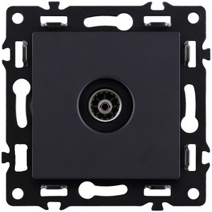 Изображение товара Розетка спутниковая SAT черный Kollinger Asthetik AS-021BK