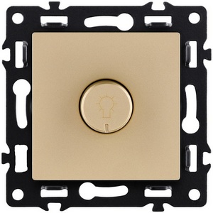 Изображение товара Светорегулятор для светодиодных ламп 200W золотой Kollinger Asthetik AS-023GD