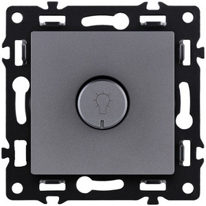 Изображение товара Светорегулятор для светодиодных ламп 200W серый Kollinger Asthetik AS-023GY