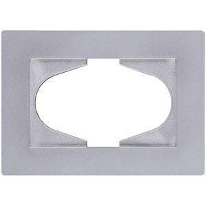 Изображение товара Рамка для двойной розетки серый Kollinger Aspekt AT120GY